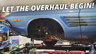 How to Disassemble the Front Suspension of your Dodge Challenger and Plymouth Cuda [upl. by Sherm183]