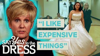 Bride Goes Against Her Dad’s Budget And Tries On 7000 Dress  Say Yes To The Dress Atlanta [upl. by Nirag]