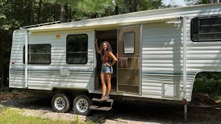 The fifth wheel renovation is complete amp Im moving on 🥲 [upl. by Marcille]