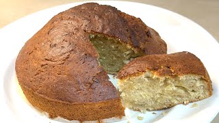 Air Fryer Banana Cake simple recipe [upl. by Bret]