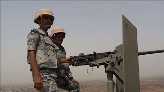 Saudi border guards face Yemen Red Line [upl. by Aneerhs704]