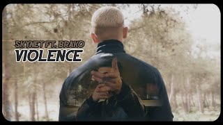 Skynet Ft Brako  Violence Official Music Video [upl. by Dell538]