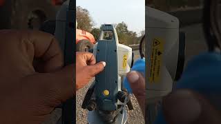 how to set total station setting [upl. by Ardek]