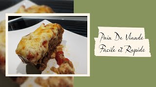 Recette de Pain de Viande Facile  Un Plat Délicieux et Simple à Réaliser [upl. by Akierdna765]