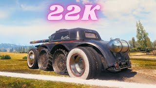 22K Spot  Damage Panhard EBR 105 World of Tanks [upl. by Ylera]