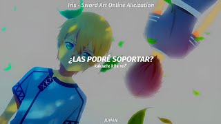 Sword Art Online Alicization Ending 1 Full  Iris  Eir Aoi  AMV sub español [upl. by Aldon]