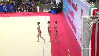 Ginnastica Ritmica da venerdì i tricolori gold individuali junior e senior [upl. by Cleres]