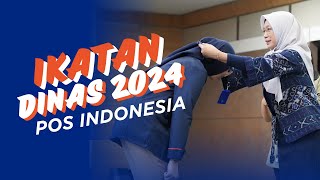 PELANTIKAN IKATAN DINAS POS INDONESIA 2024  ULBI [upl. by Eelorac]