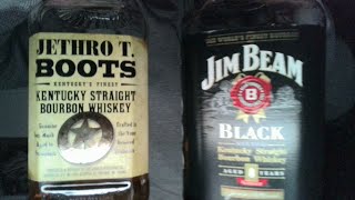 Jim Beam Black 8 Year vs Jethro T Boots [upl. by Sayles]