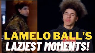 LAMELO BALL BEING LAZY FOR 6 MINUTES STRAIGHT LAMELO BALL FUNNY MOMENTS [upl. by Cohin721]