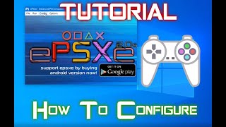 ePSXe 205 Tutorial How to configure LINK IN DESCRIPTION [upl. by Weingarten]