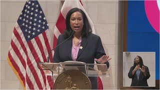 DC Mayor Bowser warns that the District budget will remain tight for the next several years [upl. by Columbine]