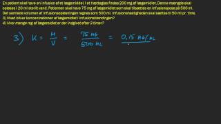 Medicinregning En medicinregningsopgave med mange tal [upl. by Rosenkranz]
