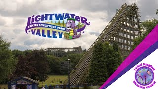 Lightwater Valley April 2022 Vlog [upl. by Sinnej]