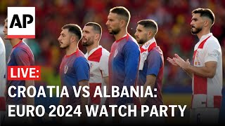 Croatia vs Albania LIVE Euro 2024 watch party in Hamburg [upl. by Nivat]