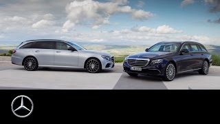 The new EClass Estate Trailer  MercedesBenz original [upl. by Oliy855]