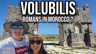 VOLUBILIS MOROCCO Ancient Roman Ruins and Meknes Imperial City [upl. by Notlil]