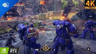 Defend The Alian Army  Warhammer 40K Immersive Graphics Gameplay  4K 60FPS UHD [upl. by Stanway]