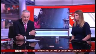 Sarah Cruddas on the BBC talking SpaceX Falcon Heavy [upl. by Florrie]