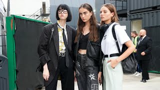 Street Style Highlights  Models Off Duty SS 2020 [upl. by Anassor]