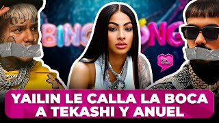 YAILIN LE CALLA LA BOCA A TEKASHI Y ANUEL CON PEGADA MUNDIAL [upl. by Kendyl750]