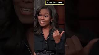 Michelle Obamas Funny Narration Of A White House Story  Shorts [upl. by Brucie]