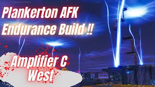 FORTNITE STW Plankerton endurance build AFK  Amplifier C West  Fortnite Save The World [upl. by Eiramyma]