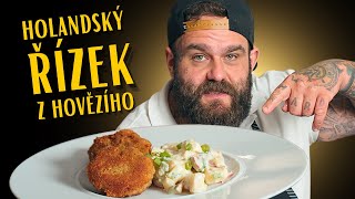 Luxusní HOLANDSKÝ ŘÍZEK z hovězího s cheddarem  jednoduchý recept který tuhle klasiku povznese [upl. by Nehtan]