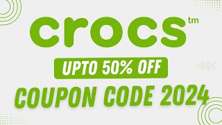 Crocs Coupon Code India💥Crocs Discount Code💥Crocs Promo Code [upl. by Westland]