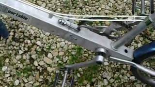 Taking a Bickerton portable folding bike for a spin [upl. by Nibroc]