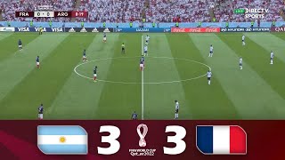 ARGENTINA vs FRANCE 33  Pen 42  FINAL  World Cup Qatar 2022  Full Match  Gameplay [upl. by Ynnek]