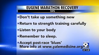 Eugene Marathon recovery tips [upl. by Treulich]