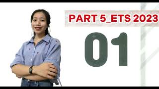 CHỮA PART 5 TEST 1TOEIC 2023 part5 toeic est2023 [upl. by Laoj]