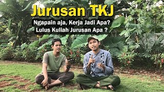 Jurusan TKJ Seperti Apa  Lulus Kuliah dimana dan Kerjanya apa [upl. by Eesac]