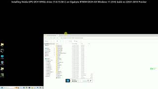 Nvidia GPU driver 320155612 on Windows1123H2226313810GBB760MDS3HAXrev12 [upl. by Holub974]