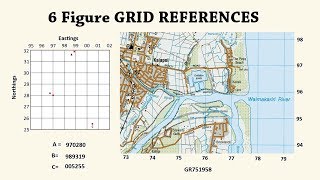 How to Read a 6 Figure Grid Reference [upl. by Fita299]