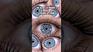 The secret to preventing bad eyelash perm lifts lashes eyelashes stlbeauty [upl. by Ahsyen]