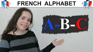 FRENCH ALPHABET PRONUNCIATION  FRENCH ABC  Lalphabet en français [upl. by Oivatco]