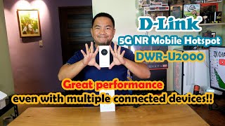 DLink 5G NR DWRU2000  Setup and test  JK Chavez [upl. by Salkin]