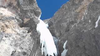 Eisklettern in dolomiten [upl. by Eletnahc]