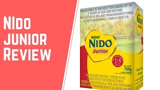 Nido Junior Review for 13 Years Old  Nutrition Facts Ingredients Price Scoop Size Preparation [upl. by Ellenar]