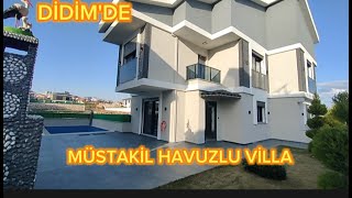 DÄ°DÄ°MDE KAÃ‡IRILMAYACAK FIRAT VÄ°LLA MÃœSTAKÄ°L HAVUZLU MÃœSTAKÄ°L GÄ°RÄ°ÅLÄ° BÃœYÃœK BAHÃ‡ELÄ° BARBEKÃœLÃœ [upl. by Yolande]