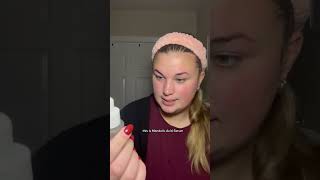 skincare skin care routine grwm gurwm nighttimeroutine skincaretips hyram moisturizer [upl. by Corine]