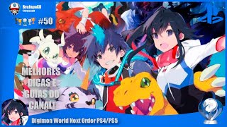 Digimon World Next Order PS4PS5 50 Professor of Digimon Treinando e DigiEvoluindo os Digimons [upl. by Kim]