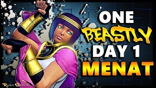 SFV  This Is One Beastly Menat  Go1  SF5 [upl. by Jamnes]