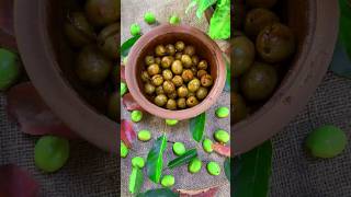 Have you ever tried Olive Pickle 😍  Nature Village Life 😋😋😋 [upl. by Sacha]