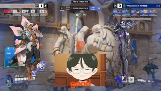 2023 Overwatch League Proper Response to Lifeweaver amp Widowmaker Play [upl. by Korb404]