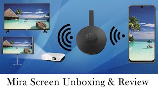 Mira Screen Review  Best amp Cheap Screen Casting Device  Techy Minds [upl. by Airamas]