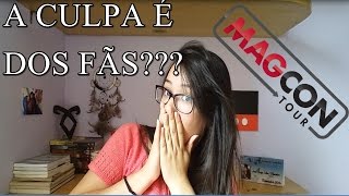 O QUE É MAGCON O PROBLEMA SÃO OS FÃS [upl. by Neelhsa]