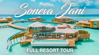 Best Luxury Hotel in the Maldives SONEVA JANI Full Resort Tour [upl. by Roselani]